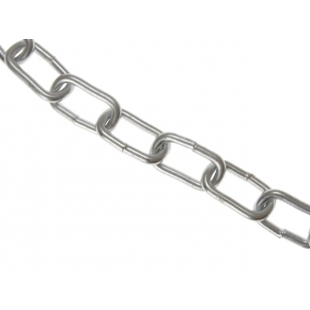 Zinc Plated Chain 6mm x 10m Box - Max Load 250kg
